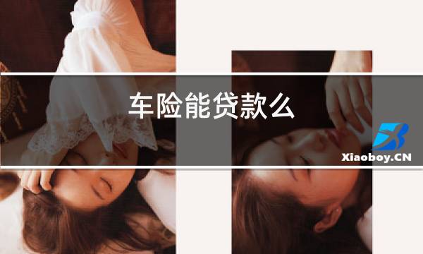 車險能貸款嗎(貸款車險第二年怎么買)? (http://m.tony-an.com/) 知識問答 第1張