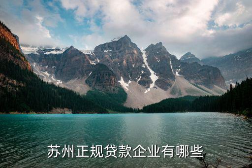 蘇州無抵押信用貸款(蘇州正規(guī)貸款企業(yè))？ (http://m.tony-an.com/) 知識問答 第2張
